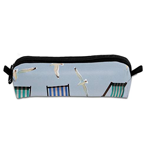 Gran Canaria - Estuche con cremallera para lápices o bolígrafos, para maquillaje, cosméticos, monedero, para niños, adolescentes y otros suministros escolares