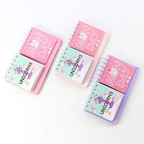 Grea Creativo, Lindo Kawaii, Unicornio, Estudiante de la Escuela, sin Fecha, Calendario de Escritorio, Calendario de Gril, Fecha, Calendario de Escritorio, púrpura