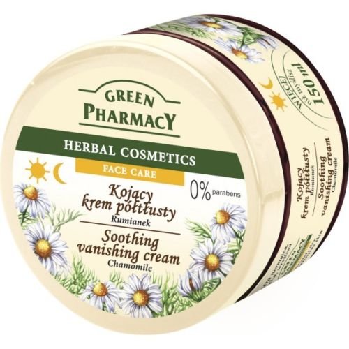 Green Pharmacy - Crema de día calmante (150 ml, sin parabenos)
