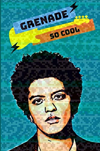 Grenade: Notebook, 6x9 in., Journal For Teens, Perfect for school, Diary Journal, Perfect Gift, 100 Lined Pages