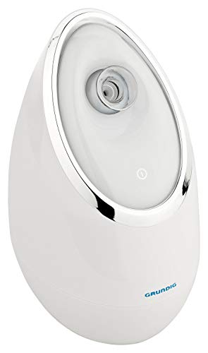 GRUNDIG LD6218 - Sauna facial cosmética para limpieza profunda y circulación sanguínea, perfecta para puntos negros, acné y espinillas