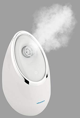 GRUNDIG LD6218 - Sauna facial cosmética para limpieza profunda y circulación sanguínea, perfecta para puntos negros, acné y espinillas