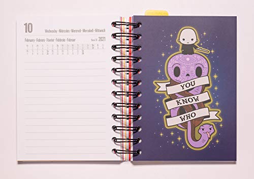 Grupo Erik - Agenda escolar 2020/2021 día página S Harry Potter, 11 meses (11,4x16 cm)