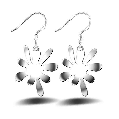 GuangLiu Pendientes Pendientes de la Flor Atractivo Pendientes Prácticas Pendientes Hipoalergénico Pendientes Encantador Pendientes