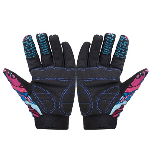 Guantes Ciclismo Invierno Guantes Deportivos de Color Multicolor Tamaño M