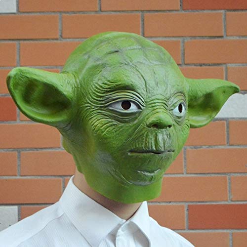 guerra de las galaxias, yoda látex máscara de disfraz