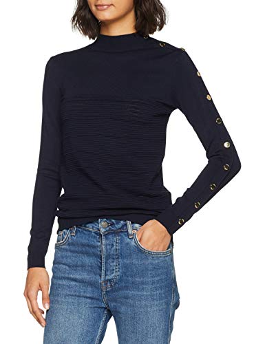 Guess Cecilia Jersey, Azul (New Stark Navy Nsnv), X-Small para Mujer