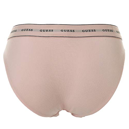 Guess Mujer Slip - más Amplio Logo-Bund, Monocromo - Rosa, S