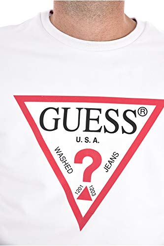 Guess Vin CN Fleece Large TR Wht