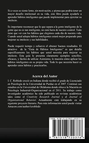 Guía de Hábitos Inteligentes: 36 Pequeños Cambios de Vida que su Cerebro Agradecerá