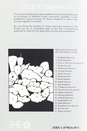 Guide to Blessings: The Brochos for Various Foods