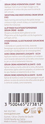 Guinot Hydrazone Yeux Eye - Crema hidratante, 15 ml