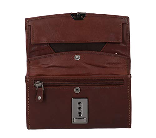 Gusti Cuero Studio Leila Bolso Cartera Monedero de Cuero para Camarero Dependiente Piel de Búfalo Vintage Retro 2A62-22-6