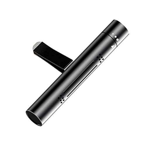 GWJXY Contiene Perfume Auto Outlet Coche del difusor del Aire Acondicionado del Coche del Clip Ambientador Auto Interior Accessohener en el Coche 2 Piezas (Color Name : Black)