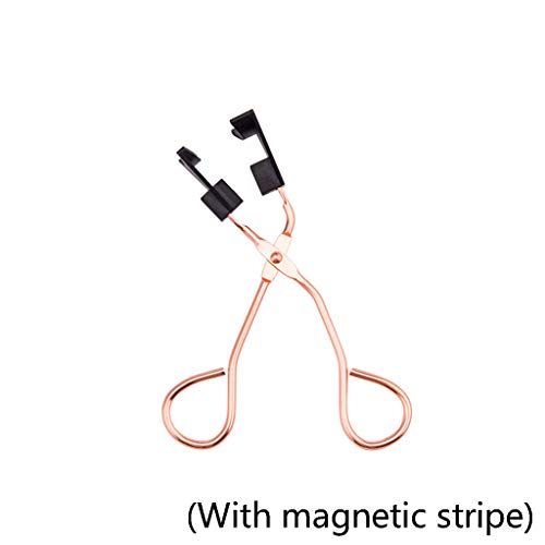 Gwxevce Aplicador magnético de pestañas Clip de pestañas Simplemente Aplique la Herramienta de pestañas Oro Rosa