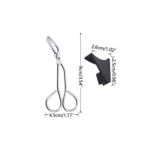 Gwxevce Aplicador magnético de pestañas Clip de pestañas Simplemente Aplique la Herramienta de pestañas Oro Rosa