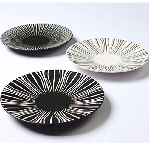 GYCZC Placa Occidental con Estampado De Cerámica, Sombrero De Paja Creativo, Plato De Pasta, Plato De Postre, Plato De Restaurante Personalizado