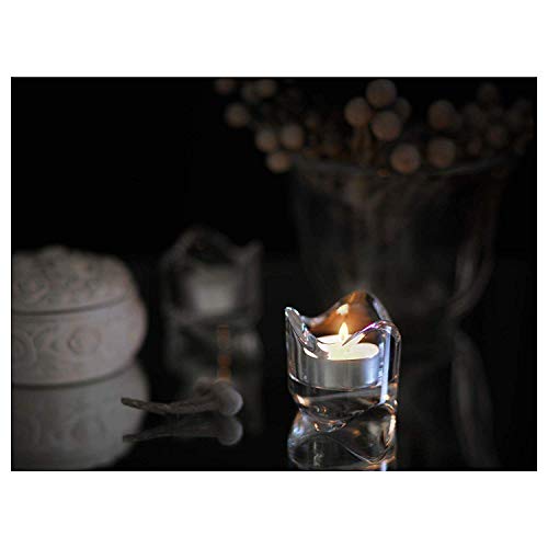 H HANSEL HOME 30-500 Velas de Te - Tealight - Blancas - Sin Perfume (200)