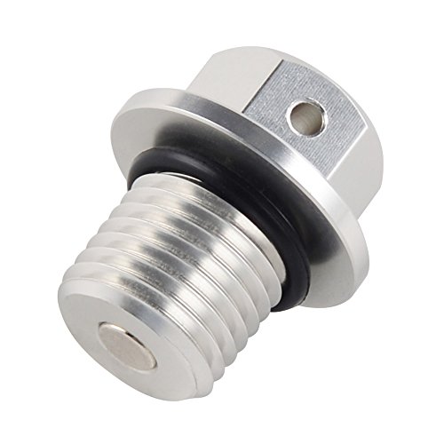 H2Racing Motor M14 x P1.5 - Tapón roscado de drenaje magnético para Yamaha FZ-07 FZ1 Fazer YZF-R1/R6/R7 FZ6/R MT-01,DRAGSTAR1100,VIRAGO 1000/535/700/750 XJ550 XJ6F/S,YZF1000R,XJR1200,TDM850/900