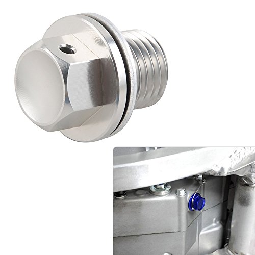 H2Racing Motor M14 x P1.5 - Tapón roscado de drenaje magnético para Yamaha FZ-07 FZ1 Fazer YZF-R1/R6/R7 FZ6/R MT-01,DRAGSTAR1100,VIRAGO 1000/535/700/750 XJ550 XJ6F/S,YZF1000R,XJR1200,TDM850/900