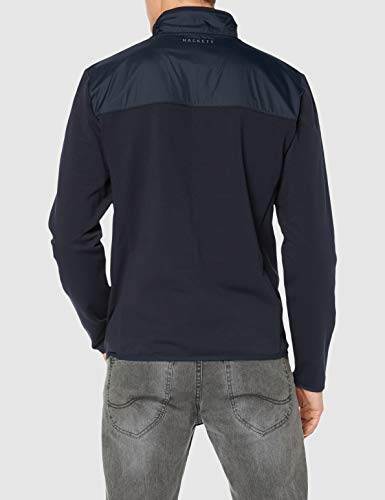 Hackett Amr Hybrid FZ Sudadera, Multicolor (Blue/Navy 5AU), Medium para Hombre