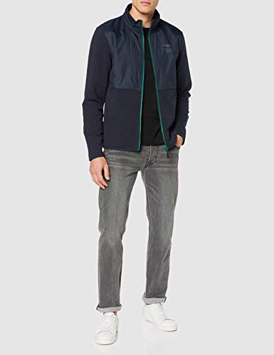 Hackett Amr Hybrid FZ Sudadera, Multicolor (Blue/Navy 5AU), Medium para Hombre