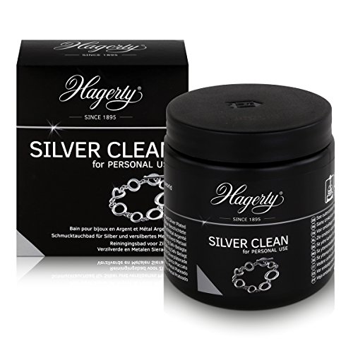 Hagerty Silver Clean 170ml Silver Dip Bath for Silver and Silver Plated Jewellery by Hagerty