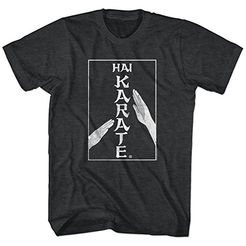 Hai Karate Aftershave Fragancia manos Karate Chop camiseta adulto camiseta - Negro - 3X-Large
