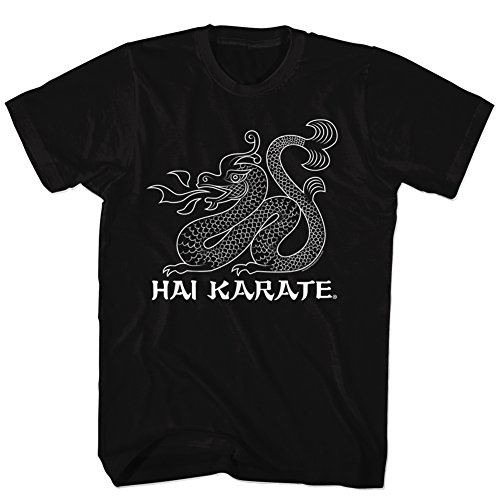 Hai Karate Aftershave Fragrance HK Dragon Sketch Camiseta para adultos - Negro - 5X-Large