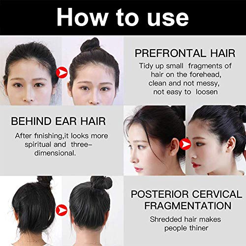 Hair Feel Finishing Stick ，Roto Crema de Cabello Crema，Hair Wax Stick ，Crema Para el Cabello Quebrado Palo,Para Acabar Crema Para el Acabado del Cabello Quebrado Para el Cuidado del Cabello Estilismo