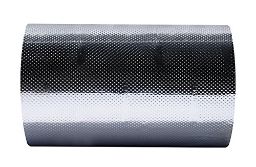 Hairgrip además primeros antideslizantes cadenas de papel de aluminio - 11 cm - 75 m más el primer antideslizantes Alusträhnenfolie- extra resistente a la rotura - 11 cm - 75 m