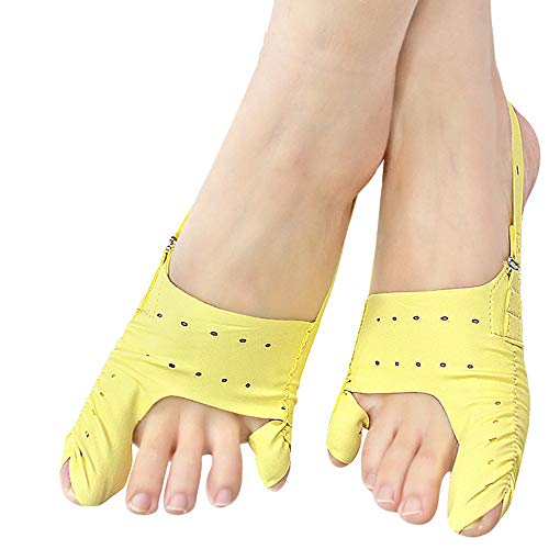 HALLUX Valgus Corrector - Férula de corrección efectiva y cómoda - Ortopedia para juanetes Separador del Dolor en el pie Alivio del Dolor y rehabilitación ortopédica Corrector (1 par),L