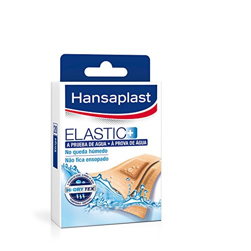 Hansaplast Elastic Apósitos Resistente al Agua - 20 Unidades