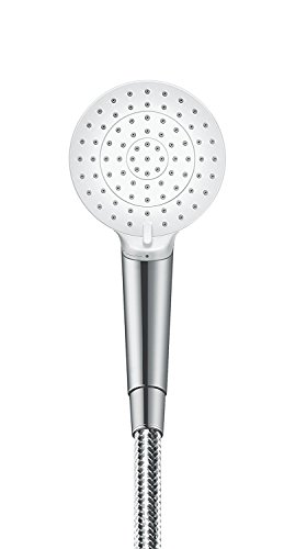 Hansgrohe 26536400 Crometta Vario set de ducha, 2 tipos de chorro, 0,90m, blanco/cromo