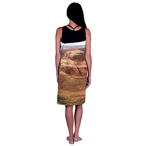 HAOHAODE - Toalla de baño de microfibra suave para adultos (gran cañón, diseño de herradura de Gran Cañón Colorado River Canyon)