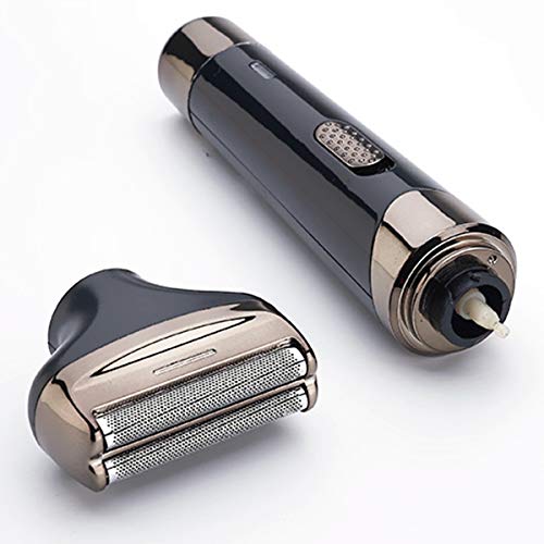 Haokaini 4-En-1 Hombres Barba Nariz Barba Cortapelos Kit Afeitadora de Cara Inalámbrica Kit de Cortapelos Eléctrico Kit de Aseo