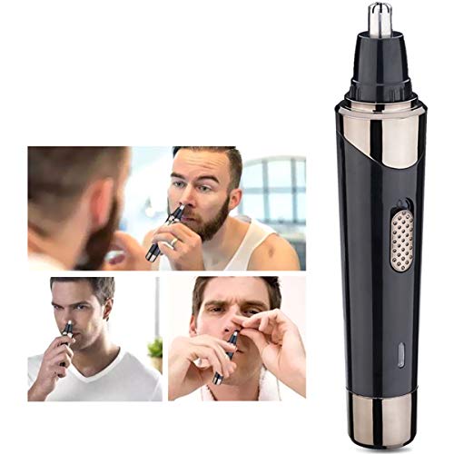 Haokaini 4-En-1 Hombres Barba Nariz Barba Cortapelos Kit Afeitadora de Cara Inalámbrica Kit de Cortapelos Eléctrico Kit de Aseo