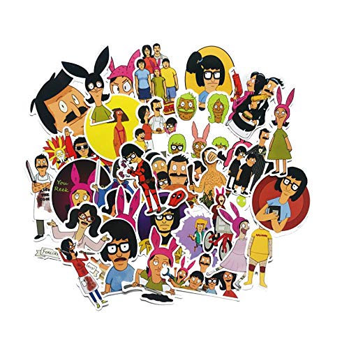 Happy Burger Shop Equipaje Trolley Case Teléfono móvil Laptop Papelería Pegatinas