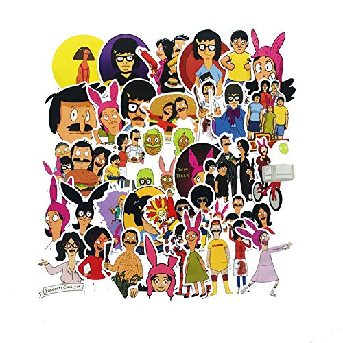 Happy Burger Shop Equipaje Trolley Case Teléfono móvil Laptop Papelería Pegatinas