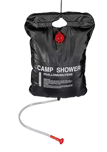 Happy People Super Solar Dusche - Ducha, Color Negro, Talla 20 litros