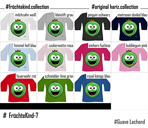 Hariz - Camiseta de manga larga para bebé, diseño con texto "Guave Lachend"
