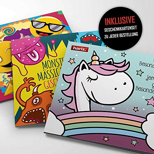 Hariz - Camiseta de manga larga para bebé, diseño de frutas, multicolor, tarjetas de regalo, diente de leche, color blanco