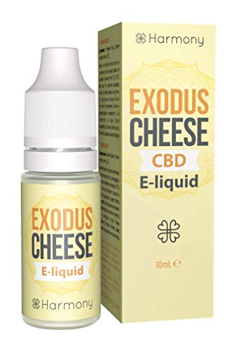 Harmony E-líquido de CBD (más de 99% pureza) - Terpenos de Exodus Cheese - 100 mg CBD en 10 ml - Sin Nicotina