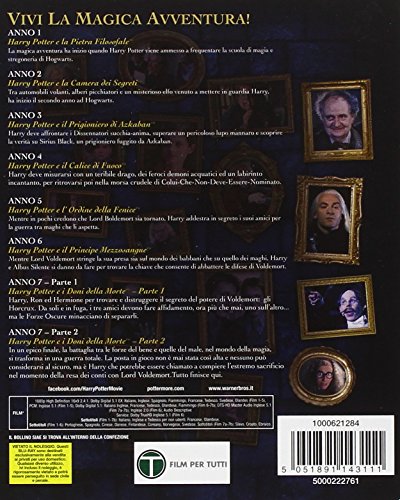 Harry Potter Collezione Completa (SE) (8 Blu-Ray) [Italia] [Blu-ray]