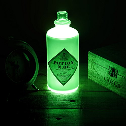Harry Potter LAMPARA 3D Potion Bottle, Verde