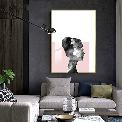 Hd Print Picture Abstract Woman Landscape Modern Canvas Painting Living Room Decoration d 20x25cm