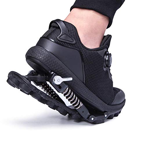 HealHeatersⓇ Zapatillas De Running Resorte Mecánico para Hombre, Transpirables Zapatos Hombre Deportivos para Correr Gimnasio Deportivas Fitness,40