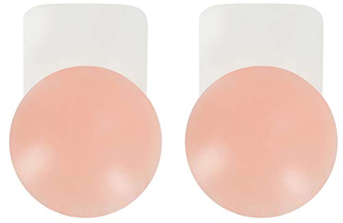 heekpek Cubierta de Pezón Pezoneras Adhesivas Invisibles de Silicona Reutilizables Sujetadores Adhesivos Invisibles Cubierta de Pezon Bra Lift