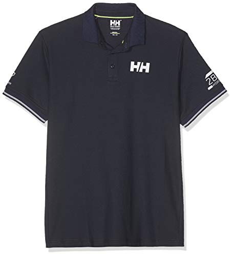 Helly Hansen Hp Shore Polo, Polo para Hombre, Azul (Azul Navy 597), Small