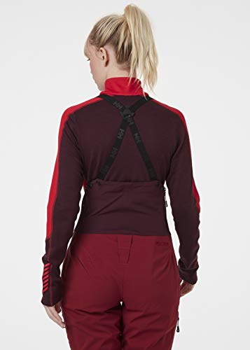 Helly Hansen LIFA Merino Lightweight 1/2 - Sudadera para Mujer, Mujer, Sudadera, 49383, Rosa Salvaje, Extra-Small